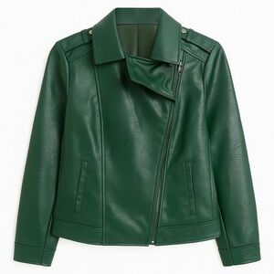 Women's Moto Green jacket